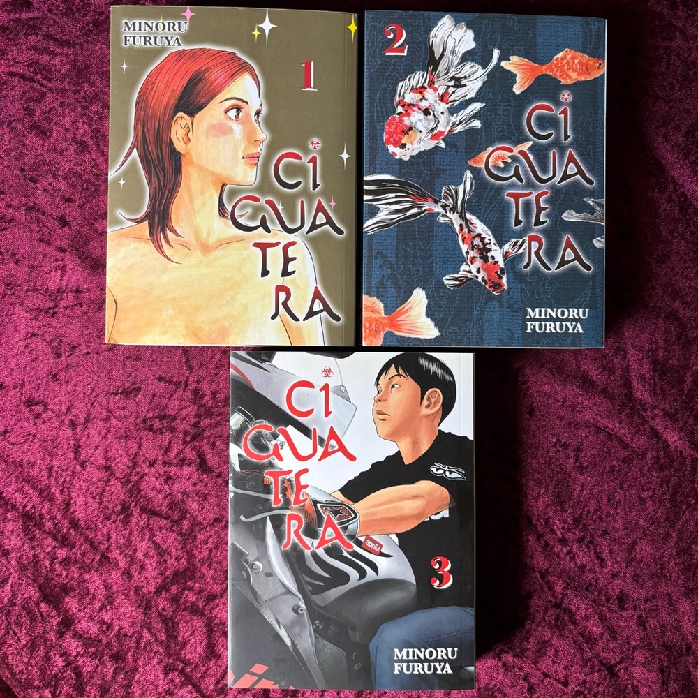Ciguatera Manga Set Volumes 1-3